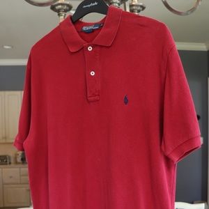 POLO By RALPH LAUREN CANDY APPLE  RED SHIRT